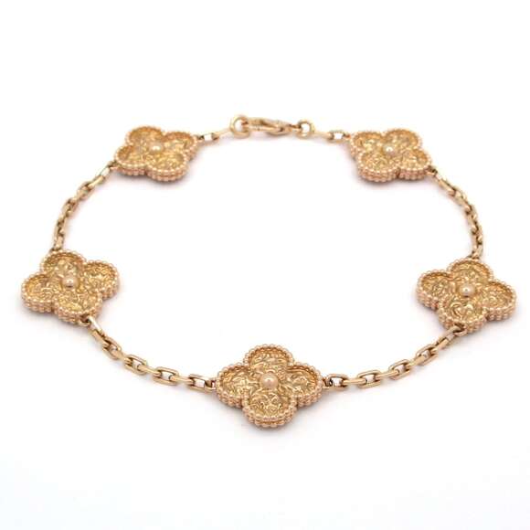 Van Cleef & Arpels Jewelry - Van Cleef & Arpels Vintage Alhambra Bracelet